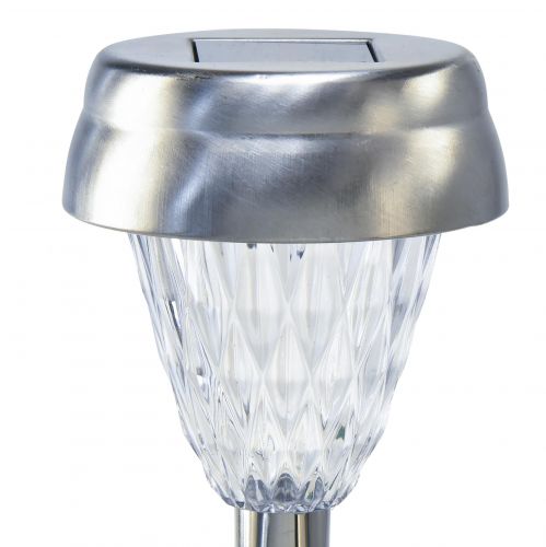 Prodotto Luci da giardino a LED solari con timer bianco caldo H35cm 4 pz