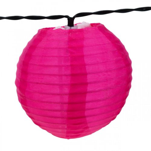 Floristik24 Ghirlanda luminosa a catena luminosa a LED 20 lanterne 9,5 m