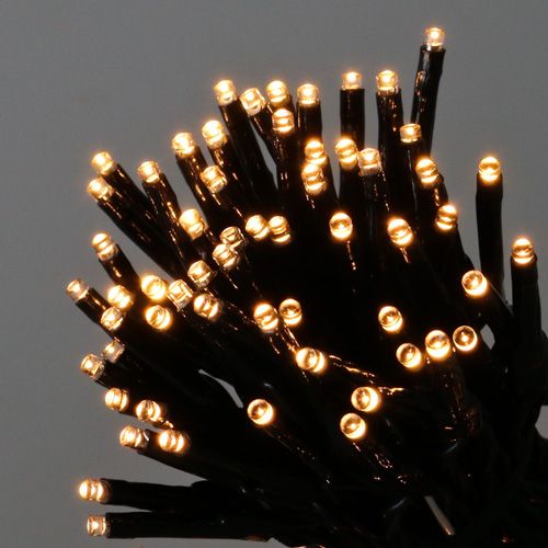 Catena luminosa a LED di riso 120 9m bianco caldo