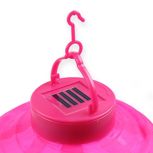 Prodotto Lampion LED con solare 20cm rosa