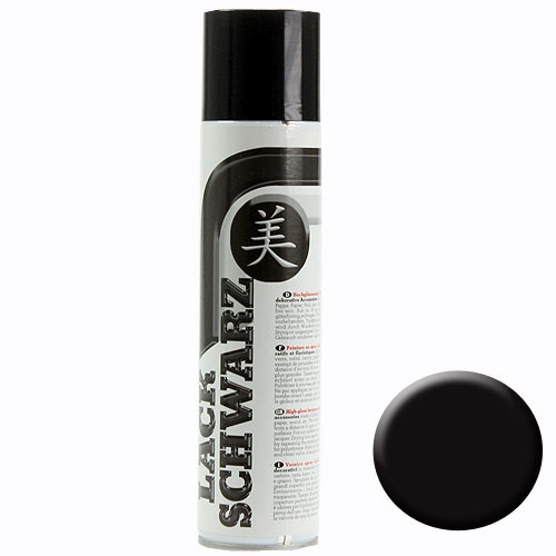 Floristik24 Vernice spray nera 400ml