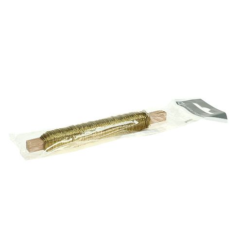 Prodotto Filo smaltato decorativo Filo da avvolgimento oro 0,50 mm 50 m 100 g
