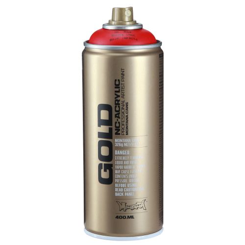 Floristik24 Vernice spray rosso Montana Gold satinato opaco 400ml