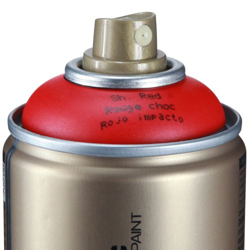 Prodotto Vernice spray rosso Montana Gold satinato opaco 400ml