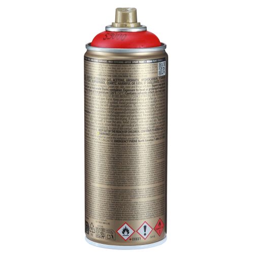 Prodotto Vernice spray rosso Montana Gold satinato opaco 400ml