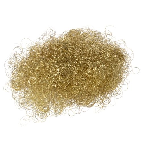 Tinsel dorato riccio di alta qualità 50 g acquistare | Floristik24.it