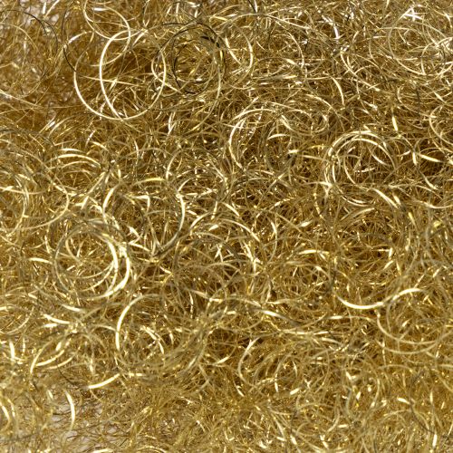 Tinsel dorato riccio di alta qualità 50 g | Floristik24.it