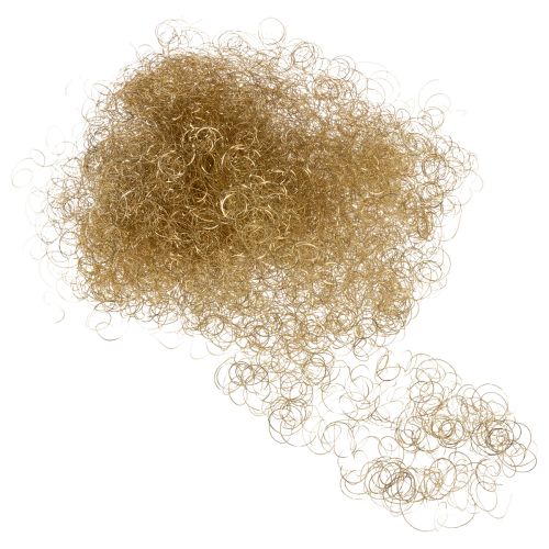 Tinsel dorato riccio di alta