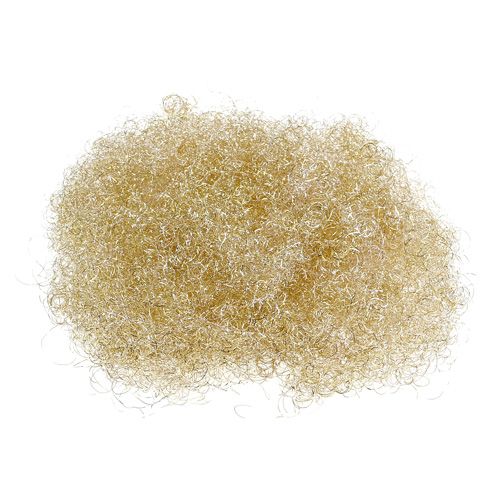 Floristik24 Orpello arricciato oro-argento 50g