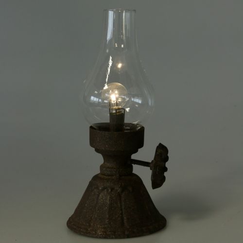Lampada decorativa antica Ø11,5 cm H25 cm | Floristik24.it