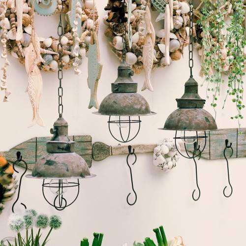 Floristik24 Lampada da appendere antica Ø22cm H33cm