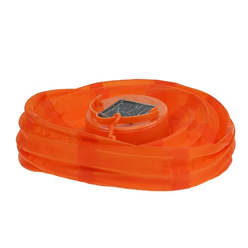 Floristik24 Lampion LED con solare 20cm arancione
