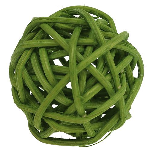 Floristik24 Lataball 3cm verde sbiancato 72 pz