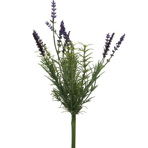 Prodotto Decorazione artificiale alla lavanda Mazzo di piante artificiali viola 36 cm