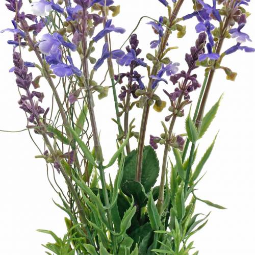 Prodotto Bouquet di lavanda artificiale, lavanda viola decorativa, fiori di seta