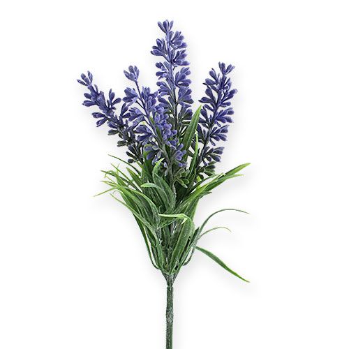 Floristik24 Lavanda viola artificiale 25cm