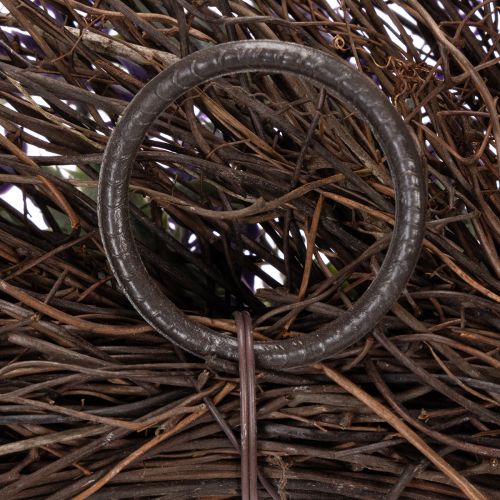 Prodotto Corona di lavanda per la primavera, decorazione per porte, elemento decorativo per l'ingresso, 60 cm