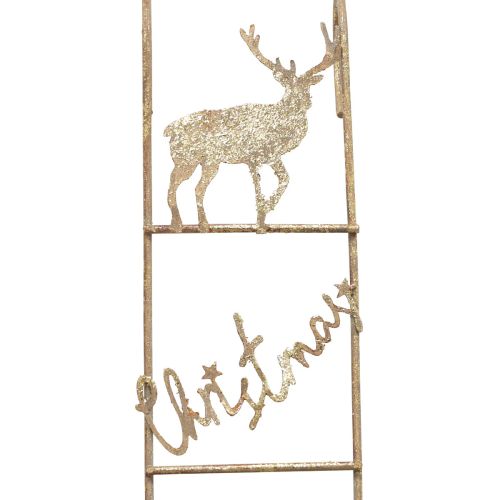 Prodotto Decorazione da appendere Decorazione cervo natalizio oro vintage 42,5×7×4 cm