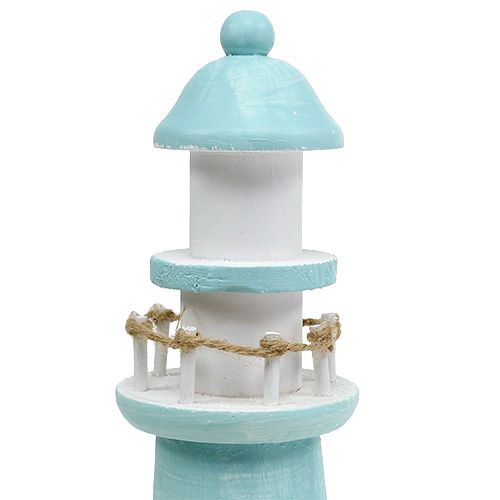Floristik24 Faro Ø10cm H30cm blu-bianco