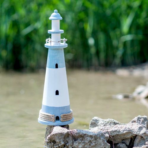 Floristik24 Faro Ø16cm H50,5cm Blu
