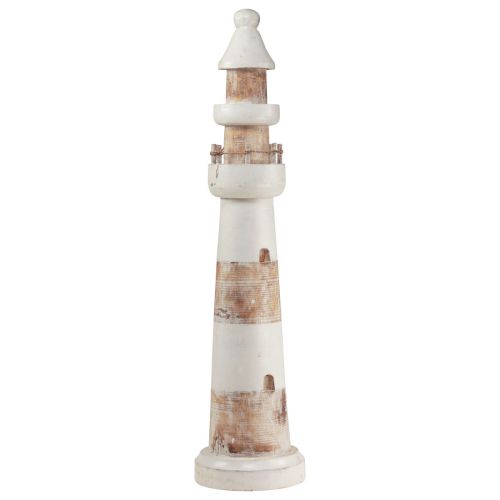 Floristik24 Faro decorazione decorazione marittima legno bianco naturale 58 cm
