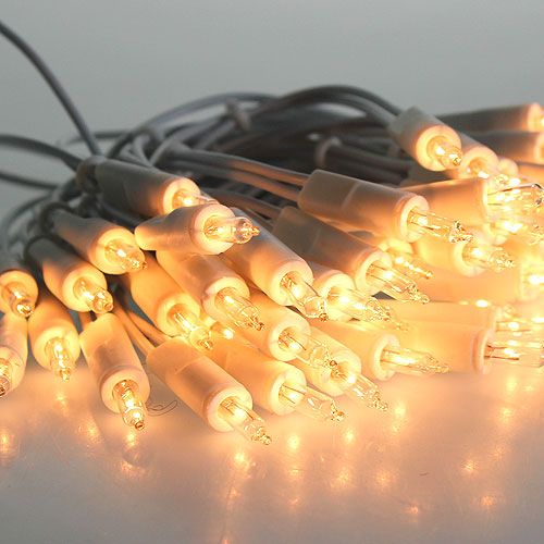 Prodotto Catena luminosa mini 100 15m per uso interno bianco/trasparente
