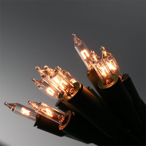 Floristik24 Catena leggera mini 10 1,5 m per interno verde/trasparente