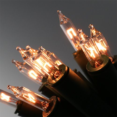 Floristik24 Catena leggera mini 10 1,5 m per interno verde/trasparente