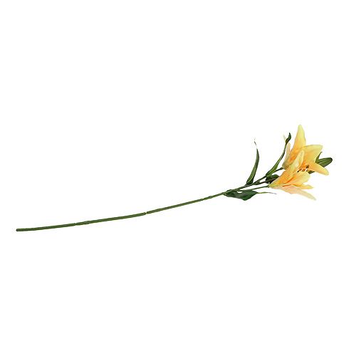 Floristik24 Lily Artificial Orange L66cm 1pz