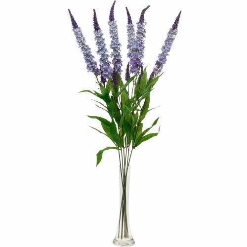 Floristik24 Buddleia, farfalla lilla, ramo di giglio artificiale, fiore di seta 6St