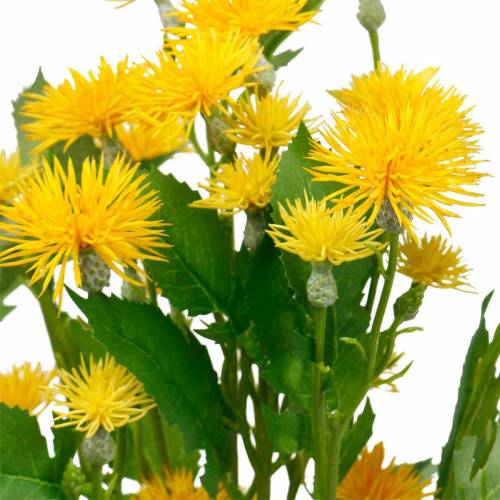 Floristik24 Tarassaco selvatico fiori di seta artificiale Fiori di prato artificiali 3 pezzi