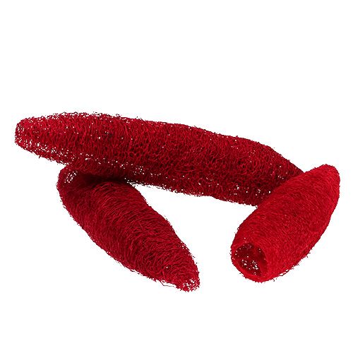 Prodotto Loofah grande rosso 20pz