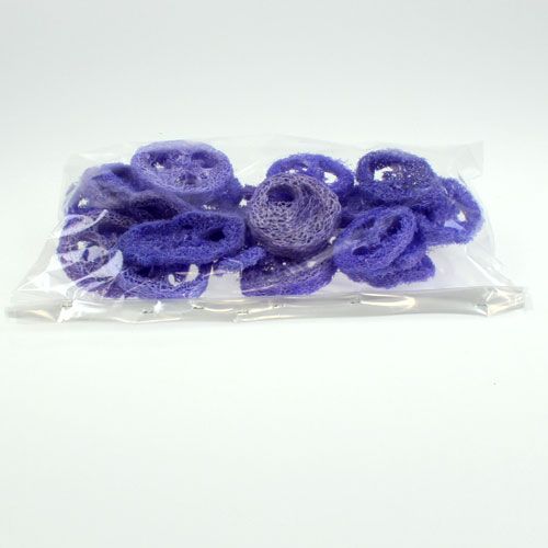 Floristik24 Dischi Luffa viola chiaro 25 pz