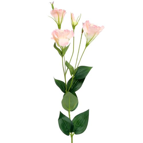 Lysianthus rosa artificiale 87,5 cm