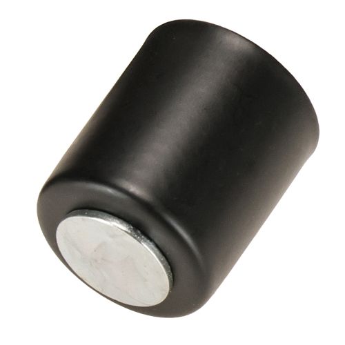 Prodotto Portacandele magnetico, metallo nero, H3cm, 4 pezzi