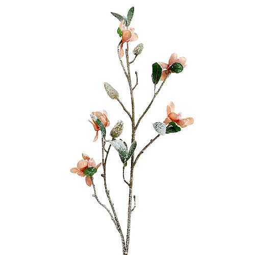 Floristik24 Ramo di magnolia rosa chiaro L 82 cm