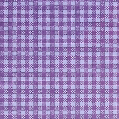 Prodotto Polsini Carta a Quadri Viola 25cm 100m