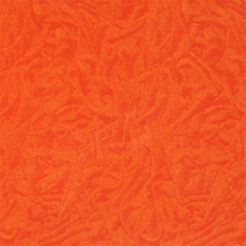 Floristik24 Polsino di carta arancione-rosso 25 cm 100 m