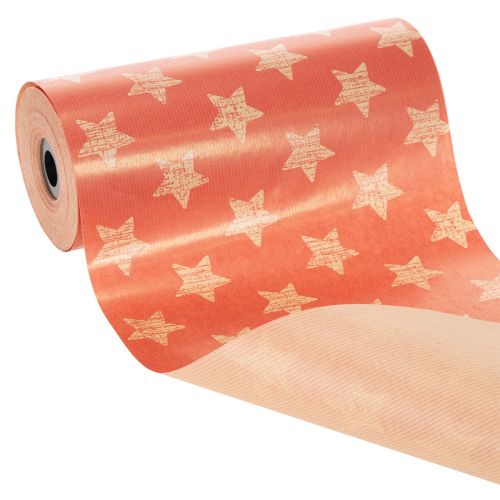 Carta decorativa con stelle, rotolo per forniture floreali, 25 cm x 100 m | Floristik24.it