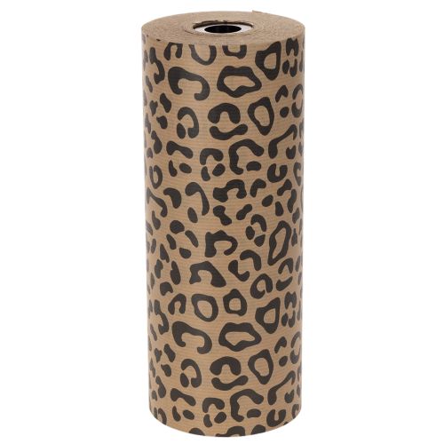Carta da regalo, fantasia leopardata, rotolo da 25 cm, 100 m, ideale per confezioni regalo. | Floristik24.it