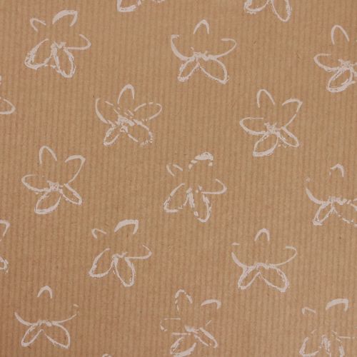 Floristik24 Polsino di carta velina fiori naturali 25 cm 100 m