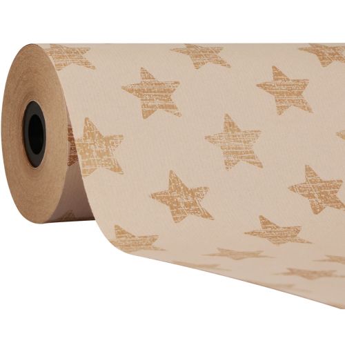 Polsino di carta velina stelle bianche 25 cm 100 m