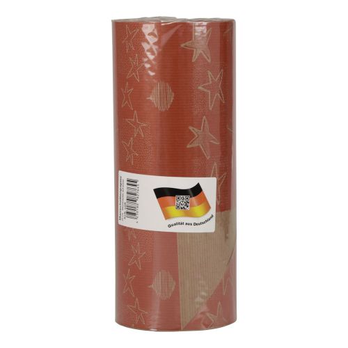 Prodotto Polsino di carta velina carta stelle rosse 25 cm 100 m
