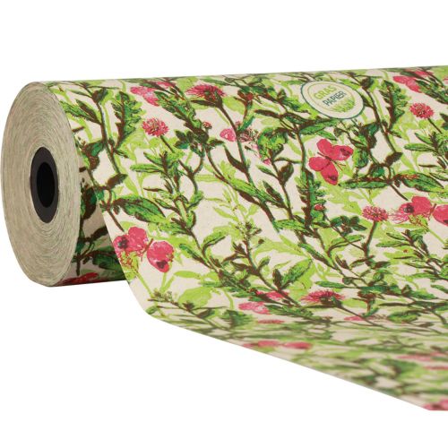 Floristik24 Polsino carta prato carta velina carta erba 25 cm 85 m