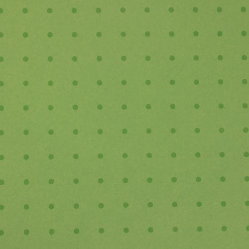 Prodotto Polsino di carta velina pois verdi 25 cm 100 m