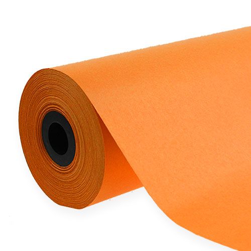 Polsino di carta 37,5 cm 100 m arancione