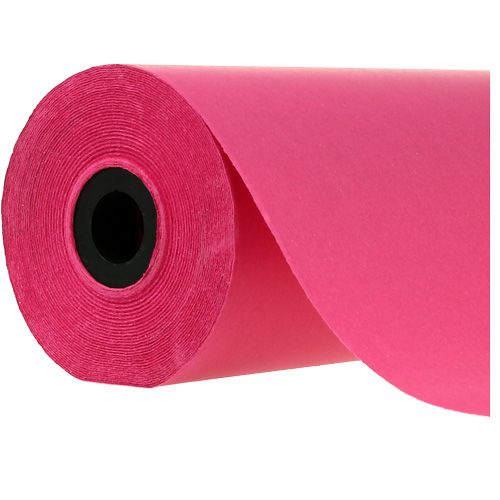 Polsino di carta rosa 37,5 cm 100 m