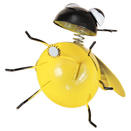 Prodotto Decorazione in metallo a forma di coccinella con magnete assortiti 9,5 cm 2 pezzi