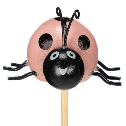 Prodotto Figure decorative a forma di coccinella per vasi e composizioni floreali per decorazioni primaverili, 32 cm, 16 pezzi