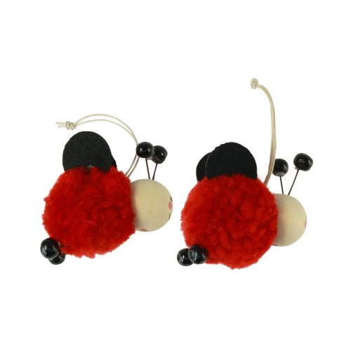 Prodotto Ciondolo coccinella decorazione coccinella 5,5 cm 9 pz